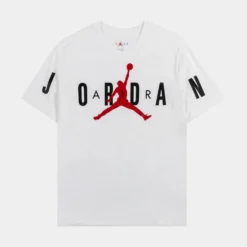 Jordan Air Stretch Mens Short Sleeve Shirt (White)