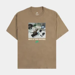 Nike NSW Max90 Mens Short Sleeve Shirt (Beige)