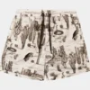 Desert Hybrid Mens Shorts (Beige/Brown)