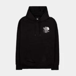 The North Face Graphic Injection Mens Hoodie (Black) Free Shipping