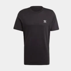 ADIDAS Trefoil Essentials Mens Short Sleeve Shirt (Black)