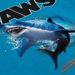 SP X Jaws Best Seller Mens Short Sleeve Shirt (Blue) -Simply Styled 141b1cf4a126da21d604281dca85a6da