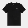 Nike NSW Club Mens Short Sleeve Shirt (Black)