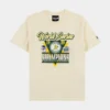 NEW ERA Oakland Athletics Mens Short Sleeve Shirt (Beige)
