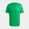 ADIDAS Trefoil Essentials Mens Short Sleeve Shirt (Green)