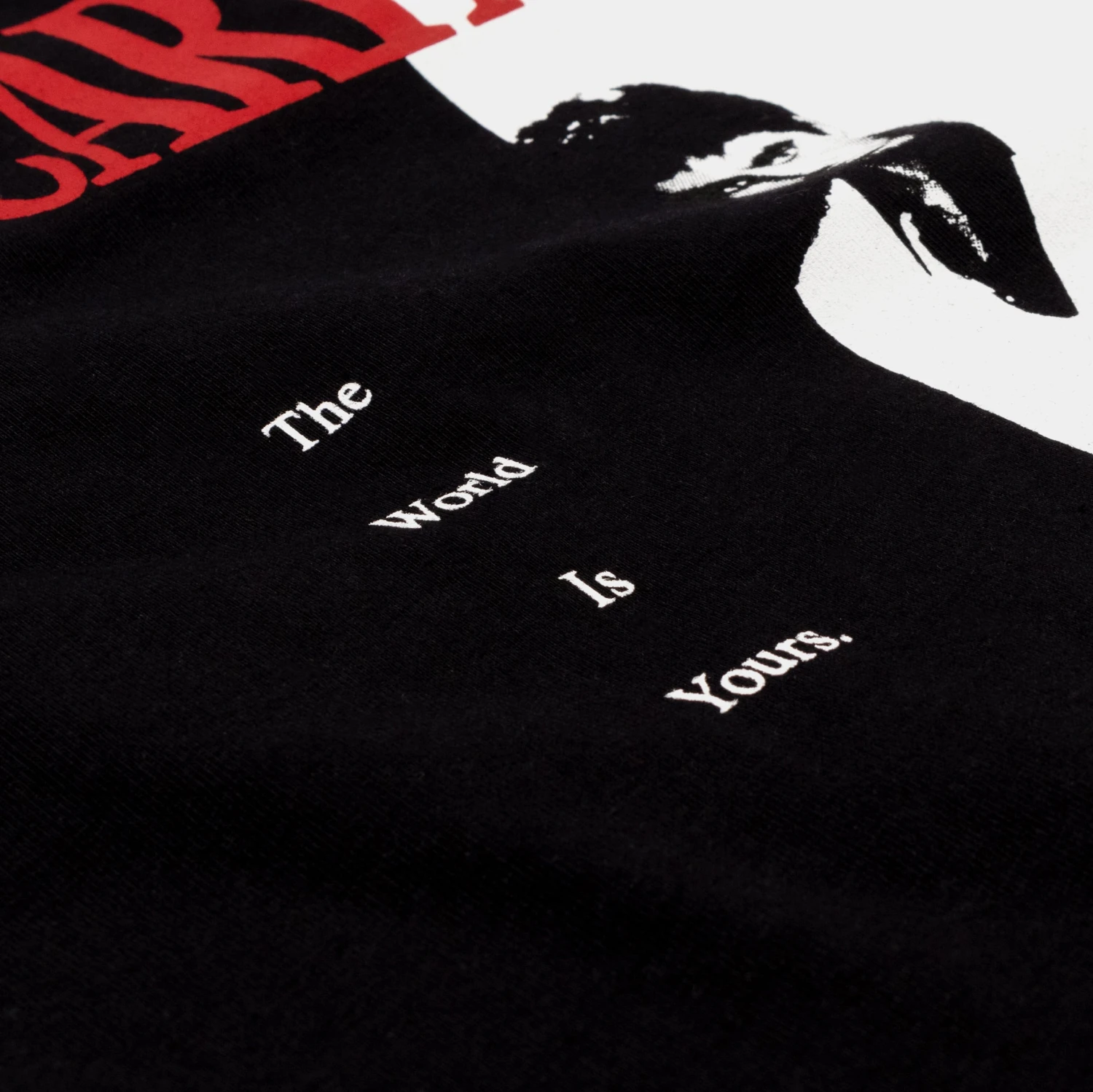 SP X Scarface Poster Mens Short Sleeve Shirt (Black) 3 SP X Scarface Poster Mens Short Sleeve Shirt (Black) - Image 3