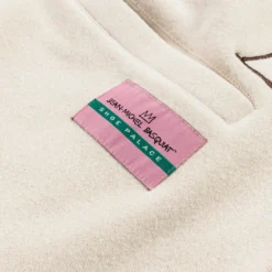 SP X Basquiat Dispenser Fleece Mens Shorts (Beige) -Simply Styled 2702b71399bbf6389eb3aadc4e441360