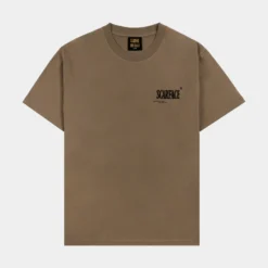 SP X Scarface Day At The Office Mens Short Sleeve Shirt (Brown)