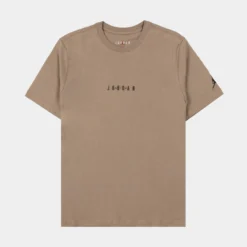 Jordan EMB Air Mens Short Sleeve Shirt (Beige)