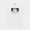 Kappa Authentic Palabra Mens Short Sleeve Shirt (White)