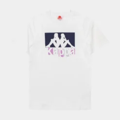 Kappa Authentic Palabra Mens Short Sleeve Shirt (White)