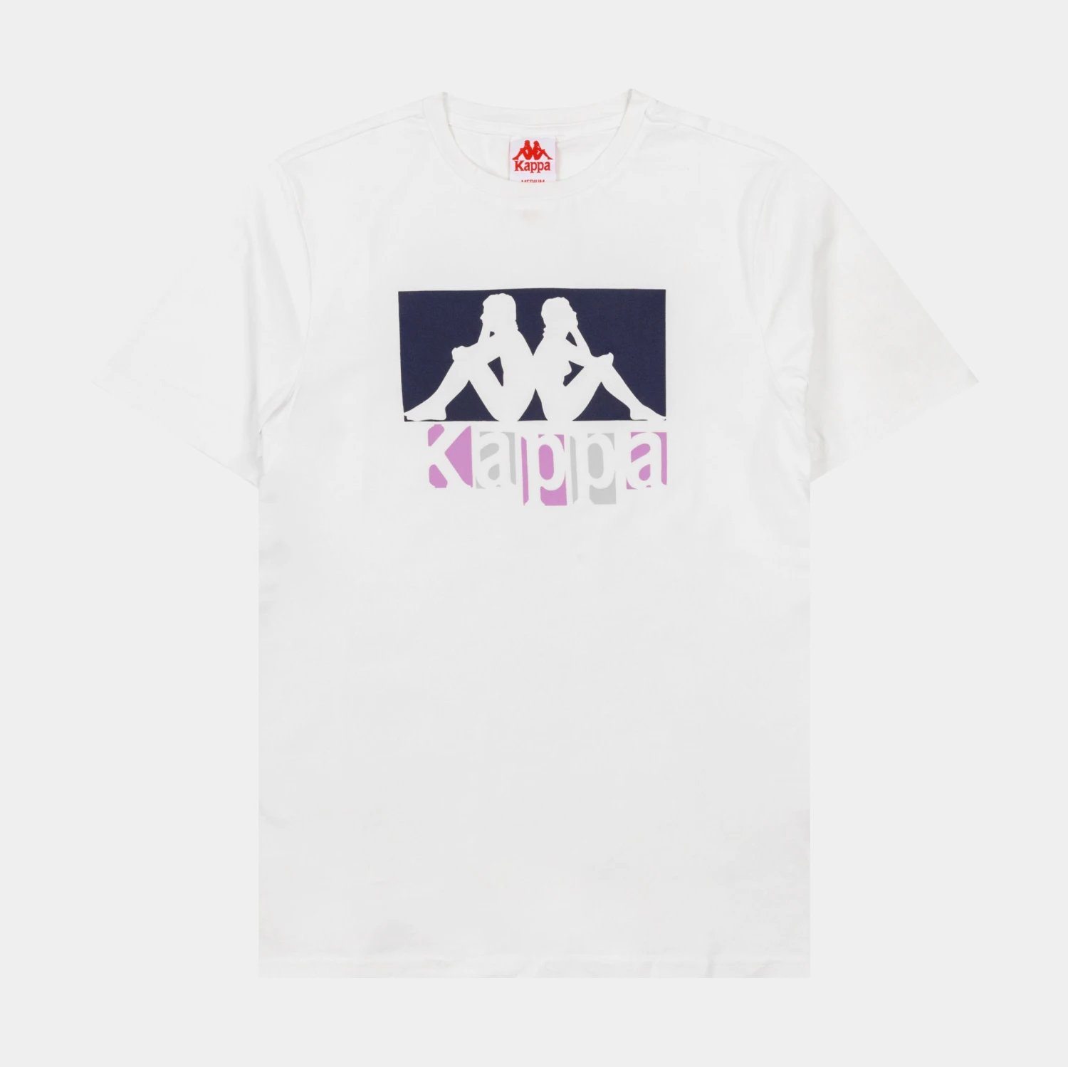 Kappa Authentic Palabra Mens Short Sleeve Shirt (White) 1 Kappa Authentic Palabra Mens Short Sleeve Shirt (White)