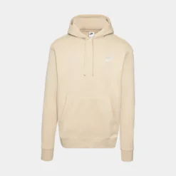Nike Club Fleece Pullover Mens Hoodie (Beige)
