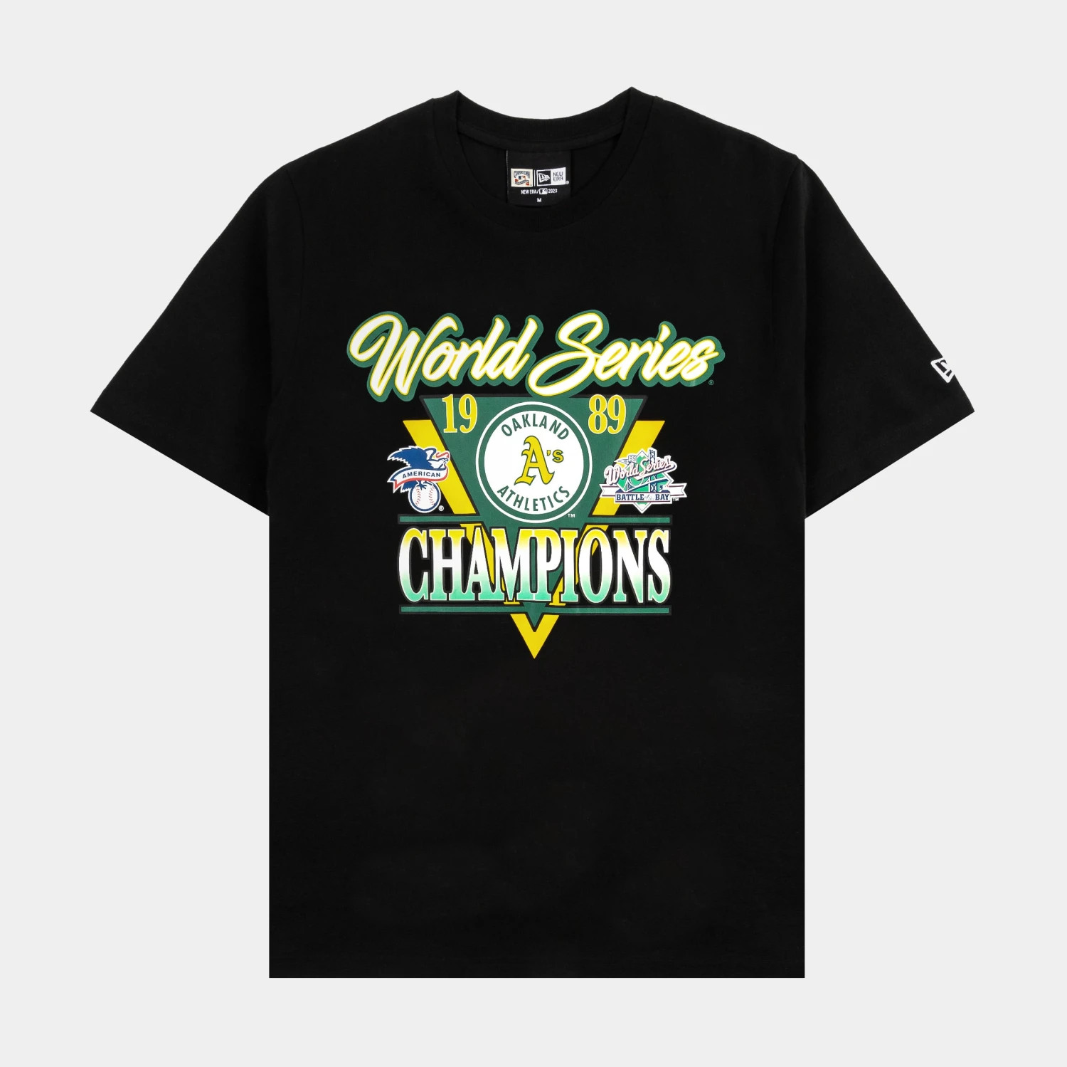 NEW ERA Oakland Athletics Mens Short Sleeve Shirt (Black) 1 NEW ERA Oakland Athletics Mens Short Sleeve Shirt (Black)