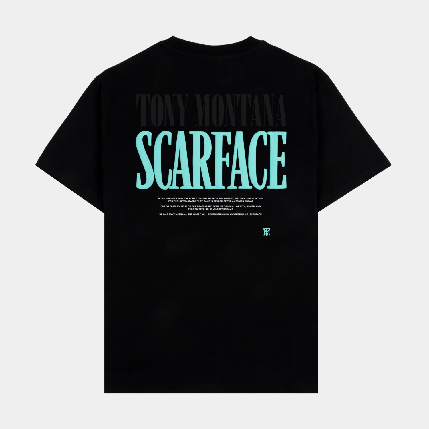 SP X Scarface Mansion Mens Short Sleeve Shirt (Black) 2 SP X Scarface Mansion Mens Short Sleeve Shirt (Black) - Image 2