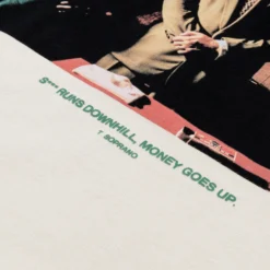 SP X The Sopranos Money Mens Short Sleeve Shirt (Beige) -Simply Styled 70251f1d640ecd56820ca269f5816d03