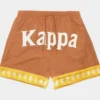 Kappa 222 Banda Calabash 3 Woven Shorts Mens Shorts (Beige/Yellow)