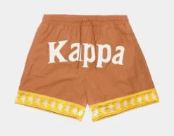 Kappa 222 Banda Calabash 3 Woven Shorts Mens Shorts (Beige/Yellow)