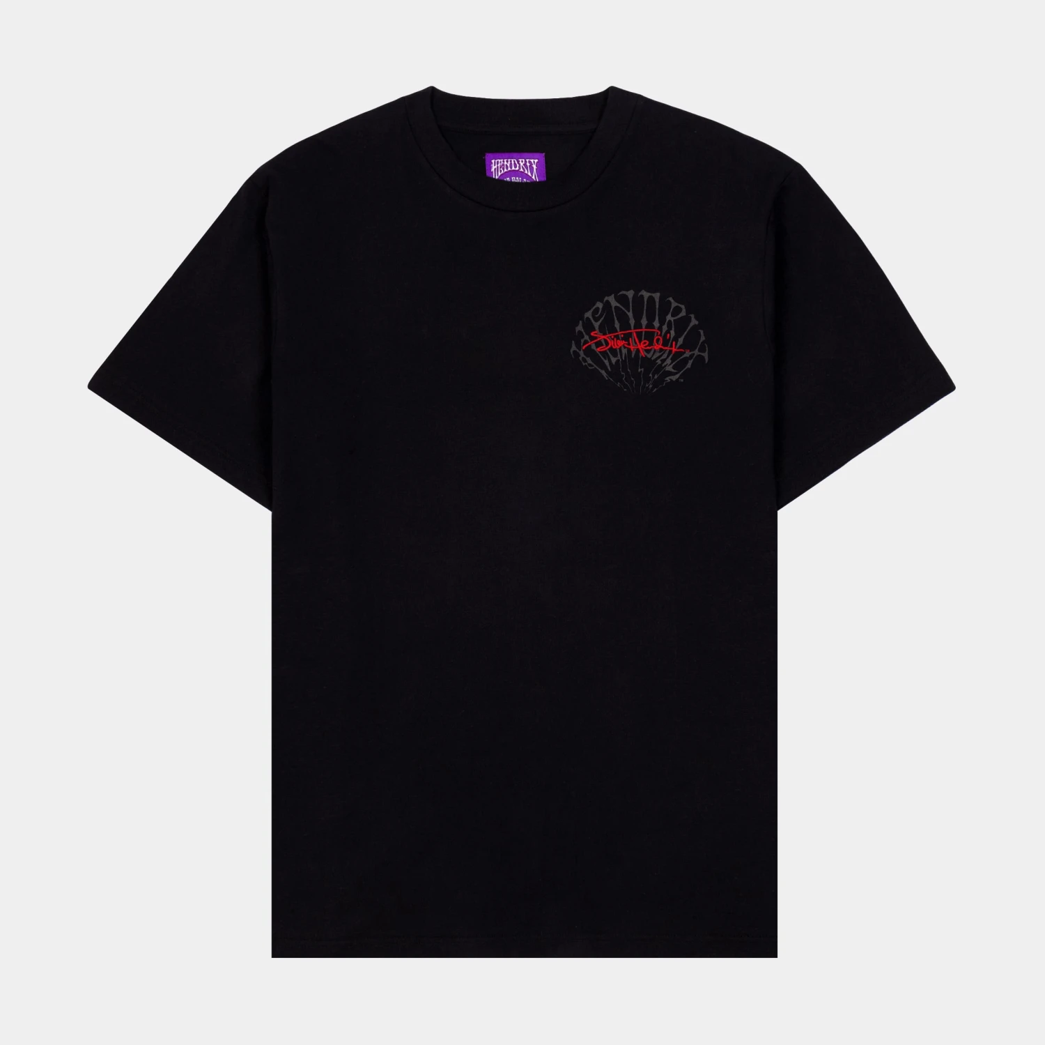 SP X Jimi Hendrix Stage Lyrics Mens Short Sleeve Shirt (Black) 1 SP X Jimi Hendrix Stage Lyrics Mens Short Sleeve Shirt (Black)