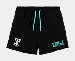 SP X Scarface Hybrid Mens Shorts (Black)