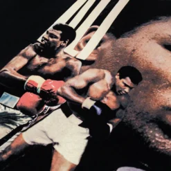 SP X Muhammad Ali Bee Washed Mens Short Sleeve Shirt (Black) -Simply Styled 83f5b44c8ef83b5f67e929ce69e4fb36