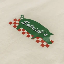 SP X The Sopranos Pork Store Mens Short Sleeve Shirt (Beige) -Simply Styled 8aebed412086c5da84204d20ba841a4d