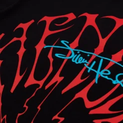 SP X Jimi Hendrix Red Afro Mens Short Sleeve Shirt (Black) -Simply Styled 91a6a17fb0ab2e34f1d07304bd35dff0