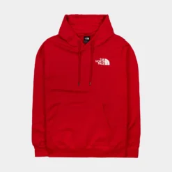 The North Face Box NSE Pullover Mens Hoodie (Red) Free Shipping