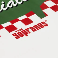 SP X The Sopranos Pork Store Mens Short Sleeve Shirt (White) -Simply Styled 995da3743f216337739a031b06acffeb