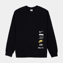 Nike Club + BB Mlogo Mens Crew (Black)