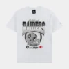 NEW ERA Las Vegas Raiders Mens Short Sleeve Shirt (White)