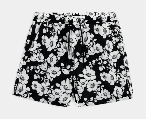 Florals Hybrid Mens Shorts (Black/White) -Simply Styled b67a4c4dea7bd52ab815826850fa1d1d