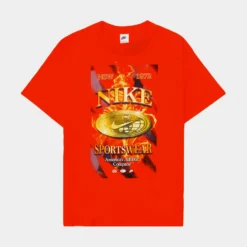 Nike NSW Max 90 Americana Tee Mens Tshirt (Red)