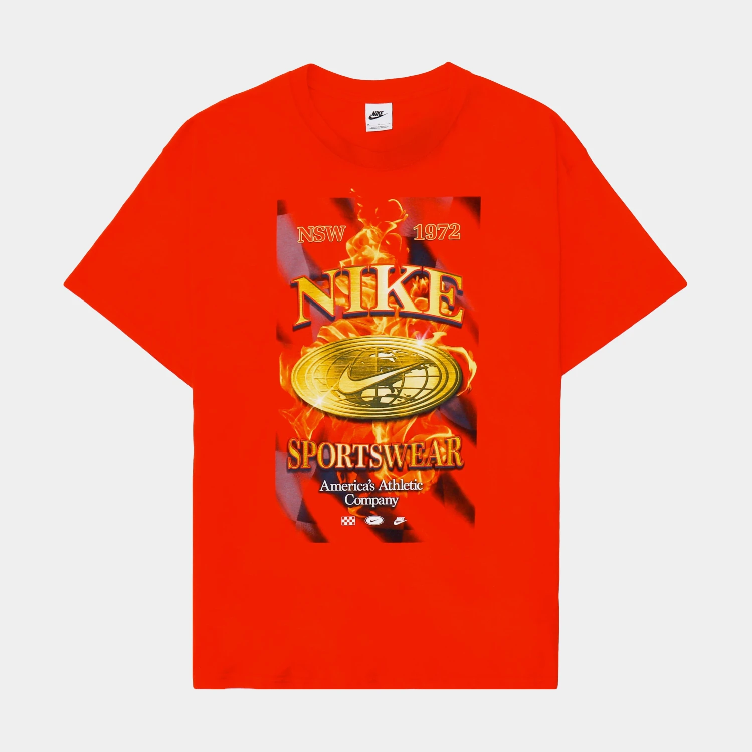 Nike NSW Max 90 Americana Tee Mens Tshirt (Red) 1 Nike NSW Max 90 Americana Tee Mens Tshirt (Red)