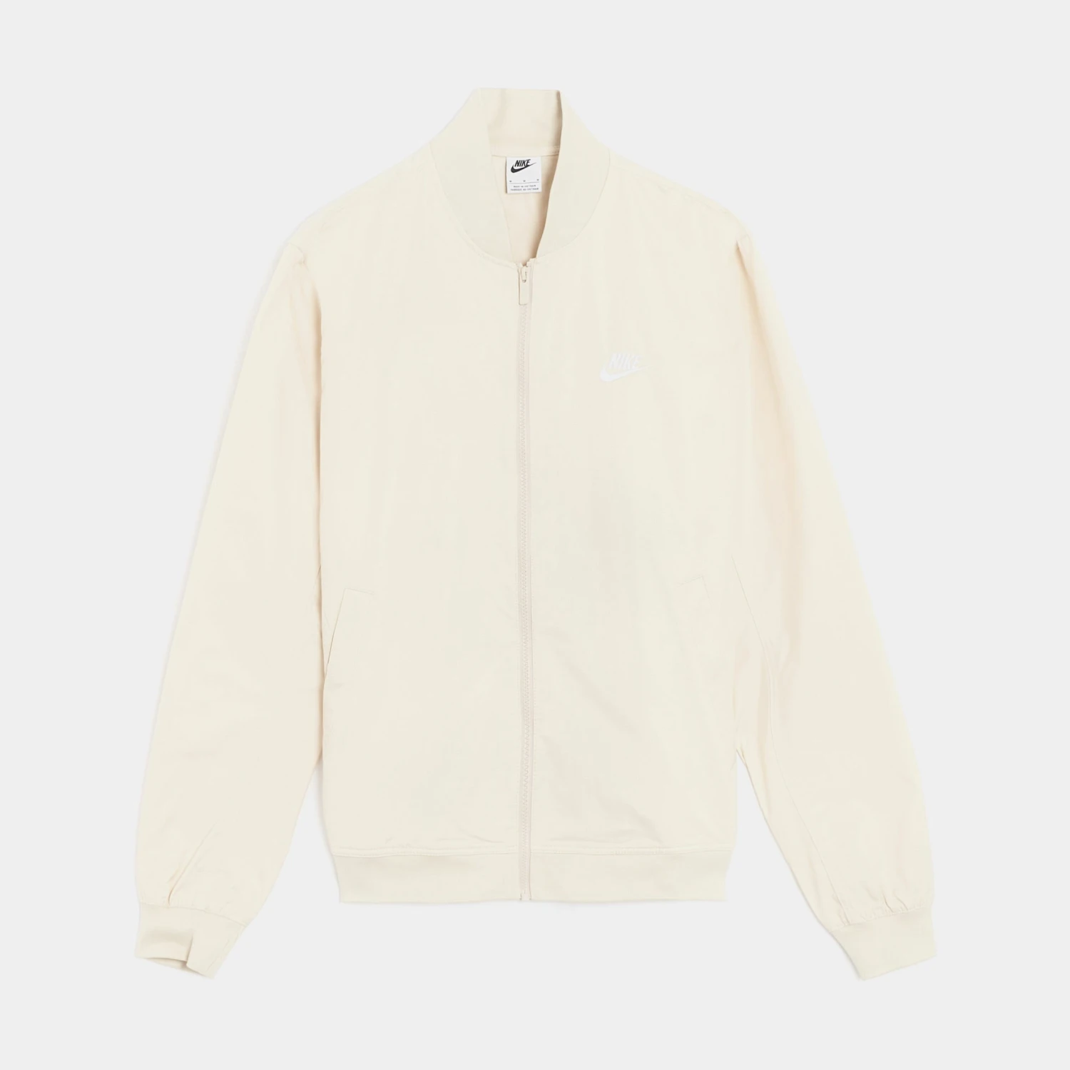 Nike NSW Woven Unlined Bomber Mens Jacket (Beige) 1 Nike NSW Woven Unlined Bomber Mens Jacket (Beige)