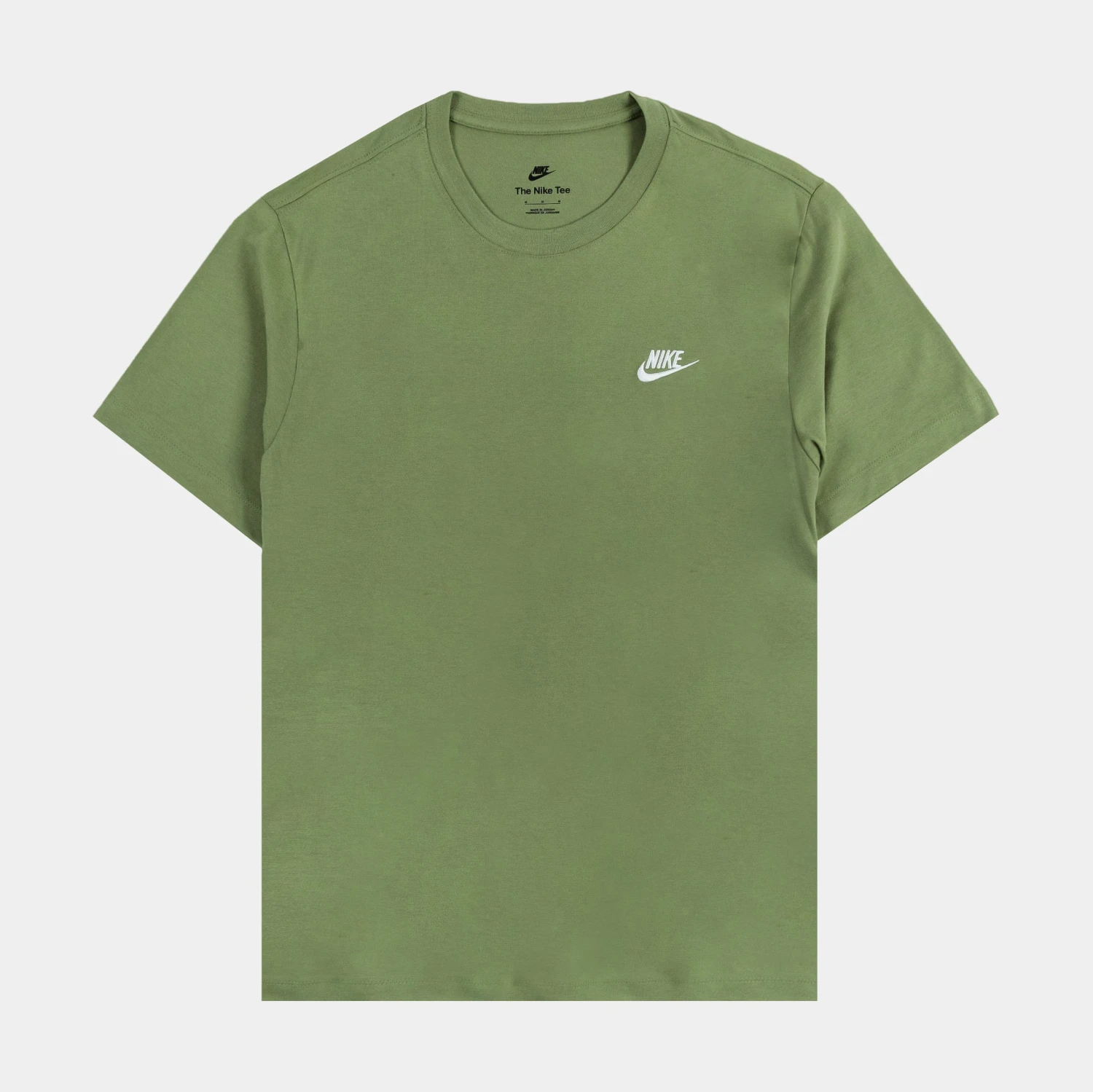 Nike NSW Club Mens Short Sleeve Shirt (Green) 1 Nike NSW Club Mens Short Sleeve Shirt (Green)