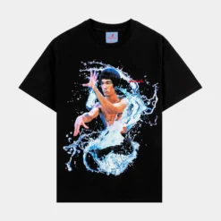 SP X Bruce Lee Water Mens Short Sleeve Shirt (Black)