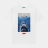 SP X Jaws Revenge Mens Short Sleeve Shirt (White)