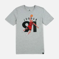 Air Jordan AJ 6 Ninety One Mens T-Shirt (Grey)