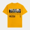 SP X Malcolm X Our Rights Mens Short Sleeve Shirt (Yellow)