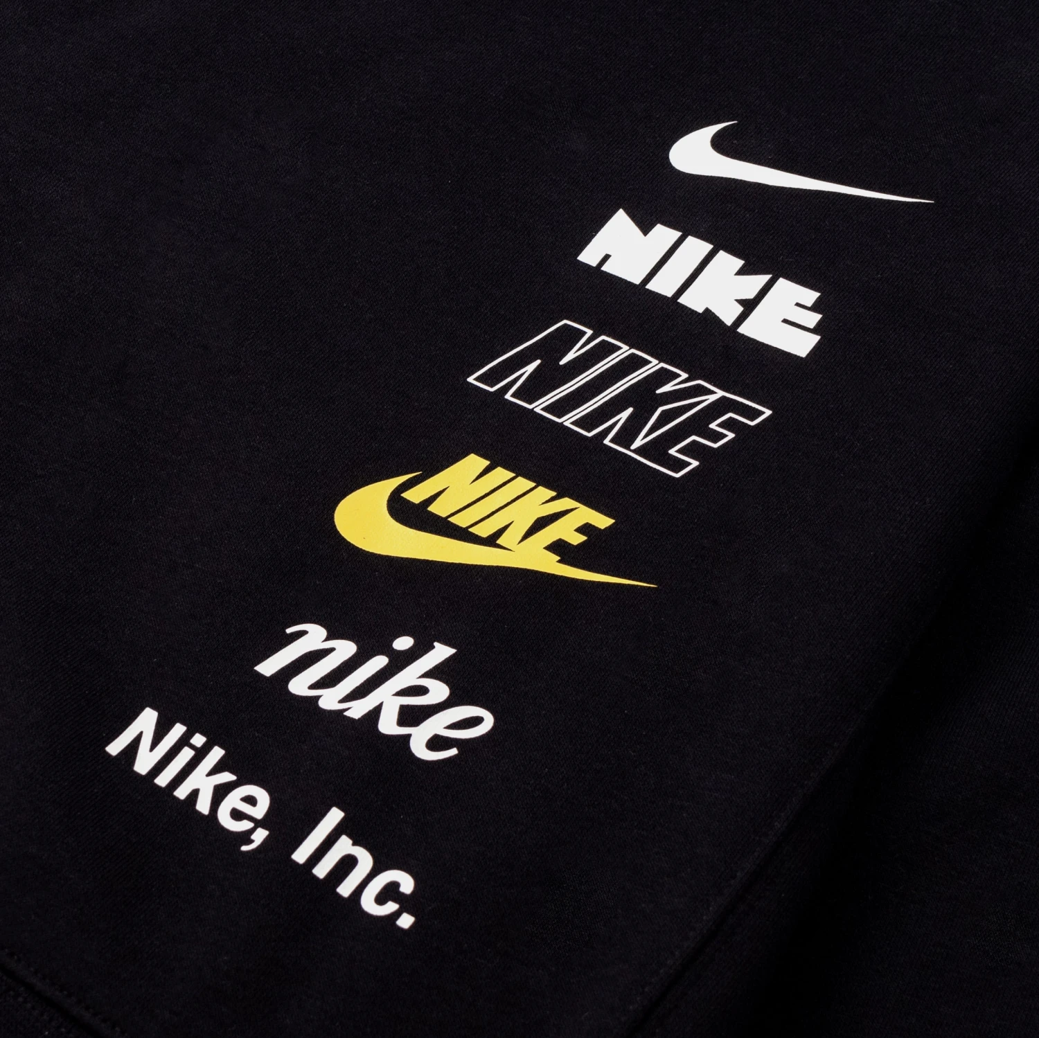 Nike Club + BB Mlogo Mens Crew (Black) 2 Nike Club + BB Mlogo Mens Crew (Black) - Image 2