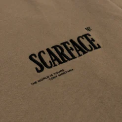 SP X Scarface Day At The Office Mens Short Sleeve Shirt (Brown) -Simply Styled ce5f268d8905ba4861500bab9eb4b576 b008571a 6d66 4d4e 9ca8 725b4c7e31a7