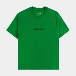 Jordan Air EMB Mens Short Sleeve Shirt (Green)