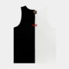 SP X Scarface Split Mens Tank Top (Black/White)