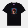SP X Jimi Hendrix Red Afro Mens Short Sleeve Shirt (Black)