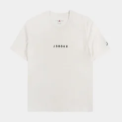 Jordan Air EMB Mens Short Sleeve Shirt (Beige)