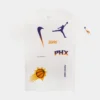 Nike Phoenix Suns Statement Mens Short Sleeve Shirt (White)