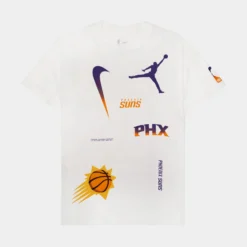 Nike Phoenix Suns Statement Mens Short Sleeve Shirt (White)
