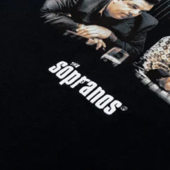 SP X The Sopranos Collage Mens Short Sleeve Shirt (Black) -Simply Styled e9bcfda5374da465cc3e0972db33ff01