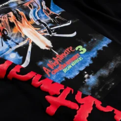 SP X Nightmare On Elm Street Movie Poster Mens Long Sleeve Shirt (Black) -Simply Styled ecbbd8a05e4104e449289f3a33884551